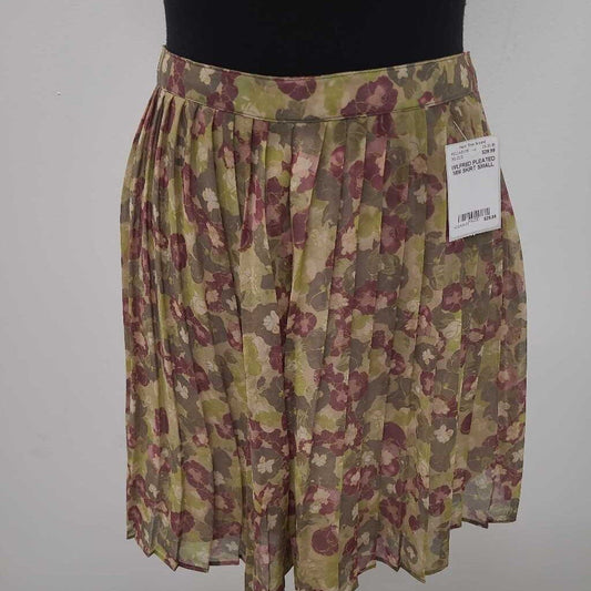 WILFRED PLEATED MINI SKIRT