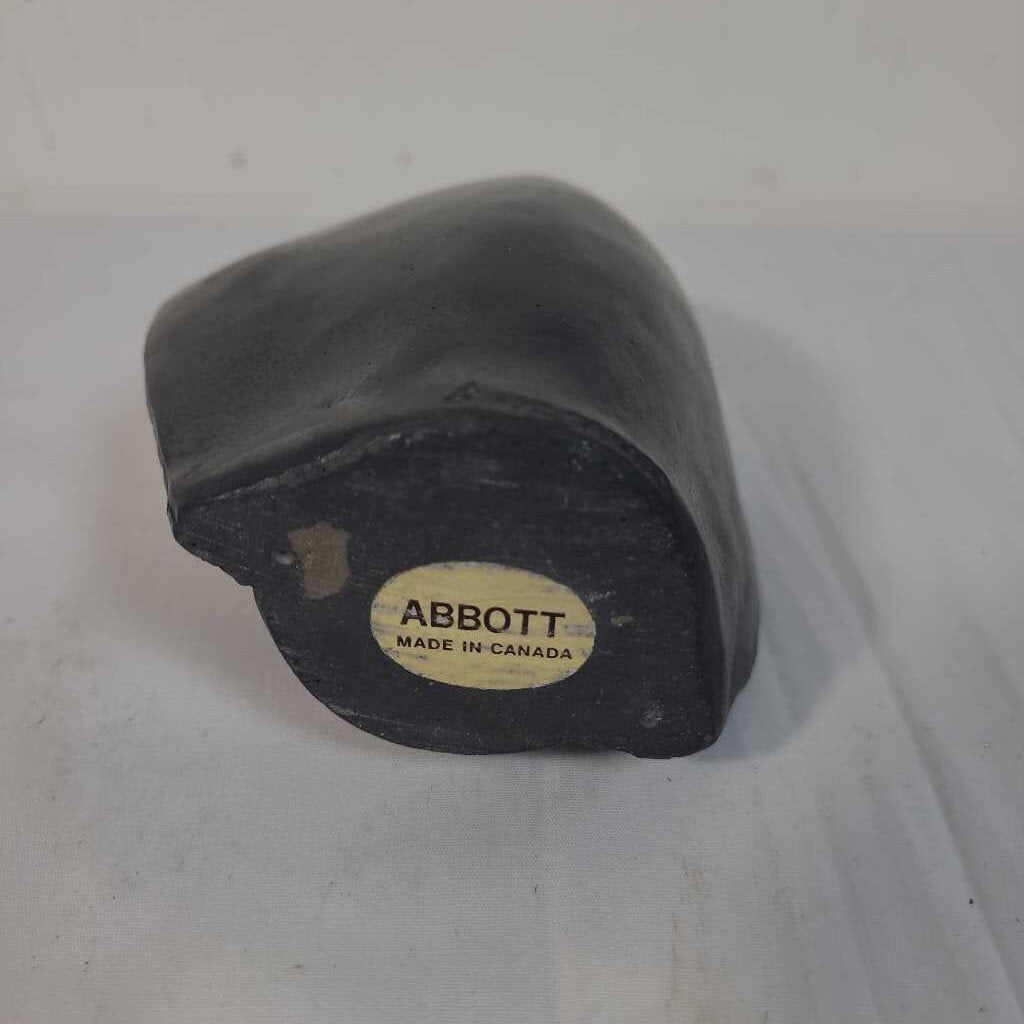 VTG 5" ABBOTT CANADA CARVED SOAPSTONEPENGUIN