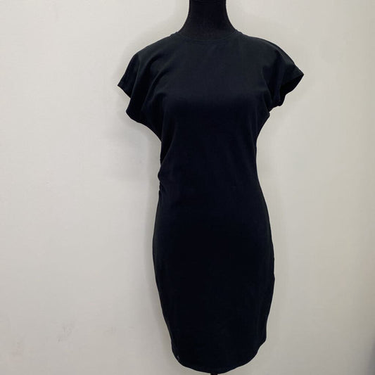 RW&CO. - BLACK S/S MIDI DRESS