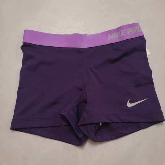 NIKE - PURPLE SPANDEX SHORTS