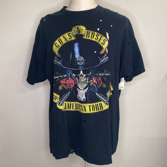 *AS IS* GUNS N' ROSES - BLACK S/S BAND TEE