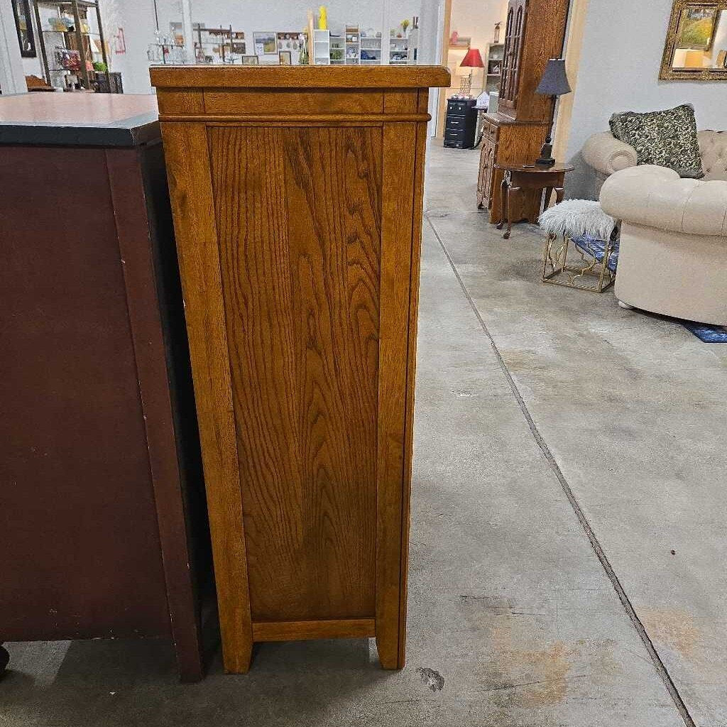 OAK 7 DRAWER DRESSER