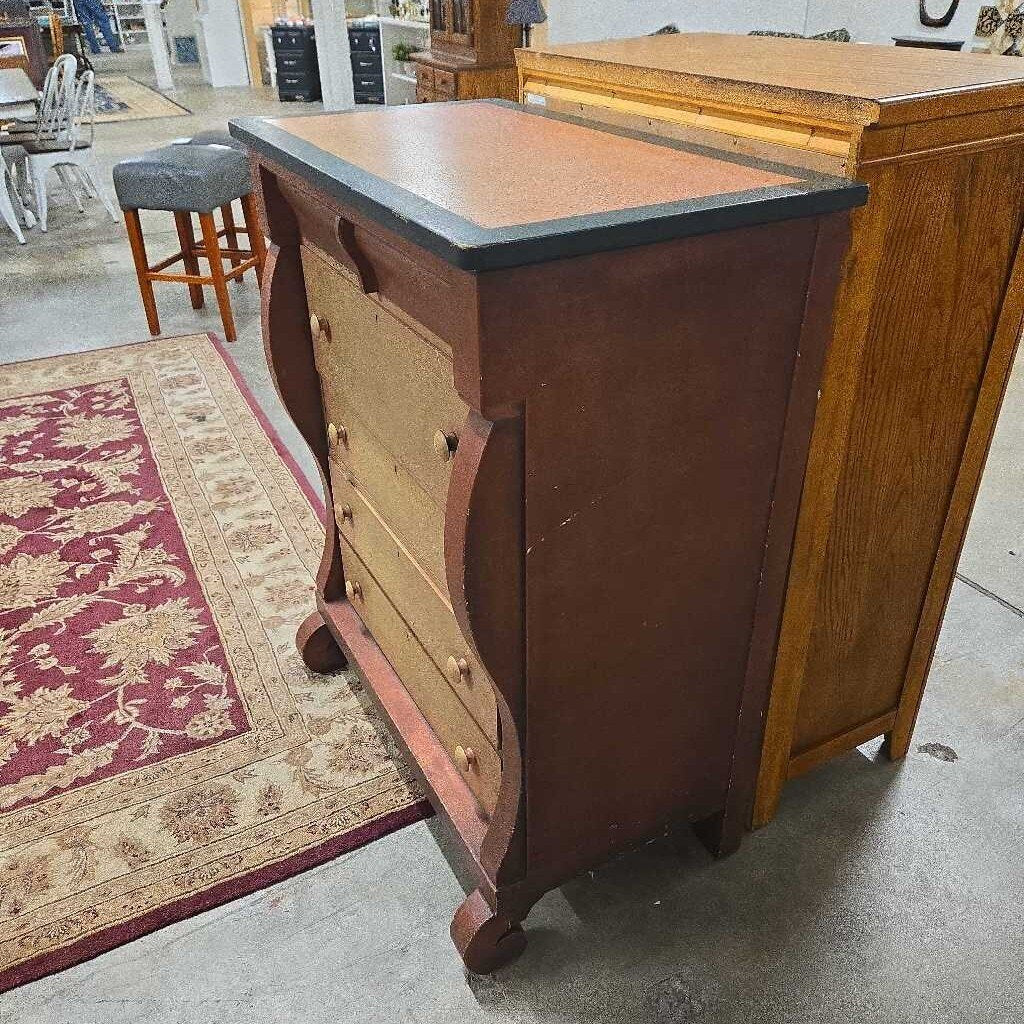 EMPIRE FOLK ART DRESSER
