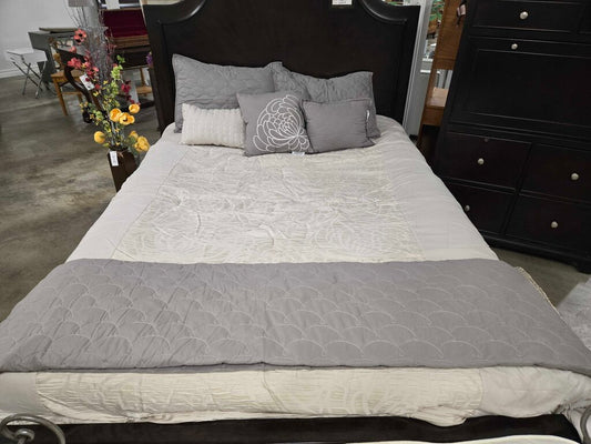 QUEEN 7pc COMFORTER/COVERLET SET