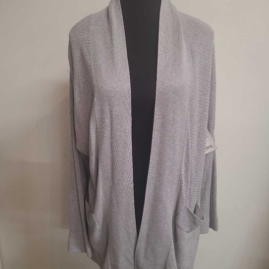 GREY WILFRED LONG OPEN CARDIGAN