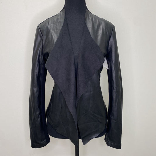 CONTEMPORAINE - BLACK VEGAN LEATHER JACKET