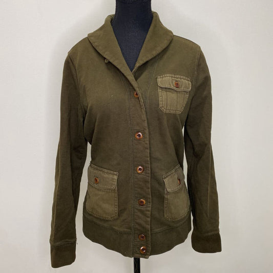 RALPH LAUREN - BROWN/GREEN BUTTON-UP JACKET