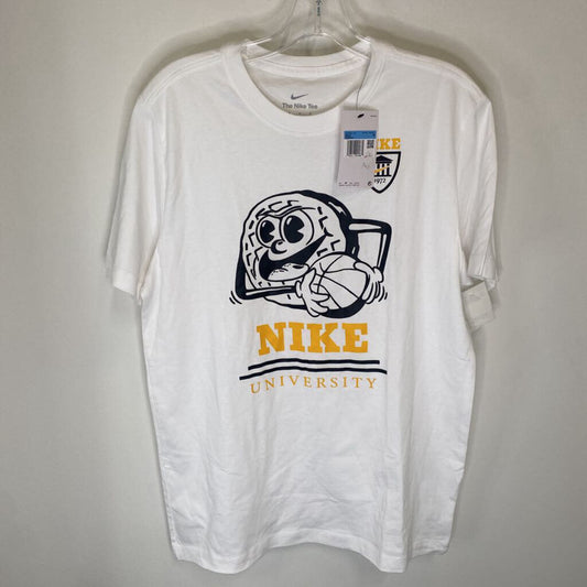 NIKE - WHITE S/S "NIKE UNIVERSITY" SHIRT