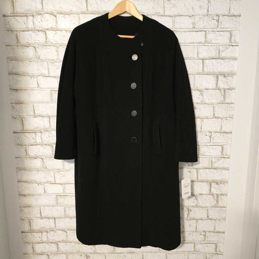 Vintage Black Wool Coat Sterling of Winnipeg