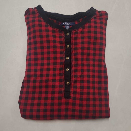 RED & BLACK CHECKERED TOP