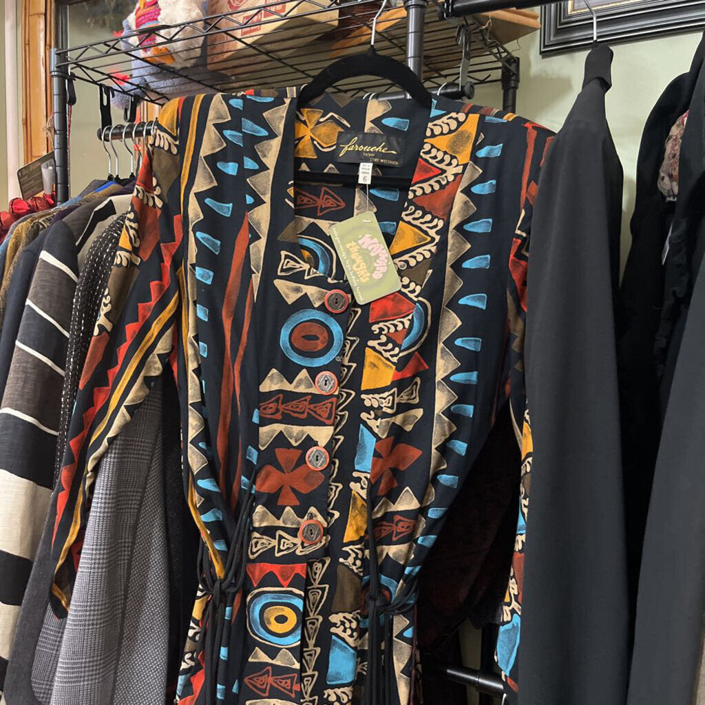 Unique Women's Vintage Lightweight Blazer Top