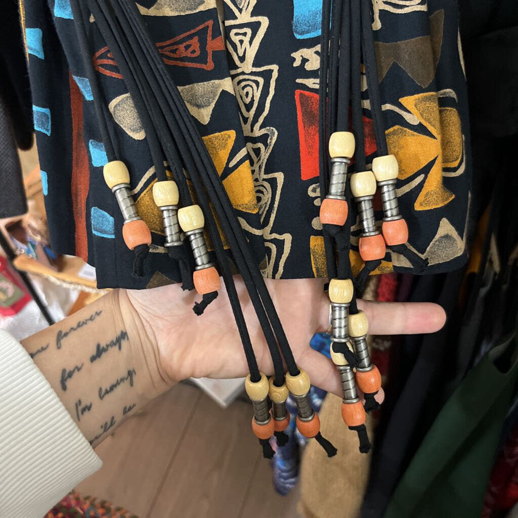 Unique Women's Vintage Lightweight Blazer Top