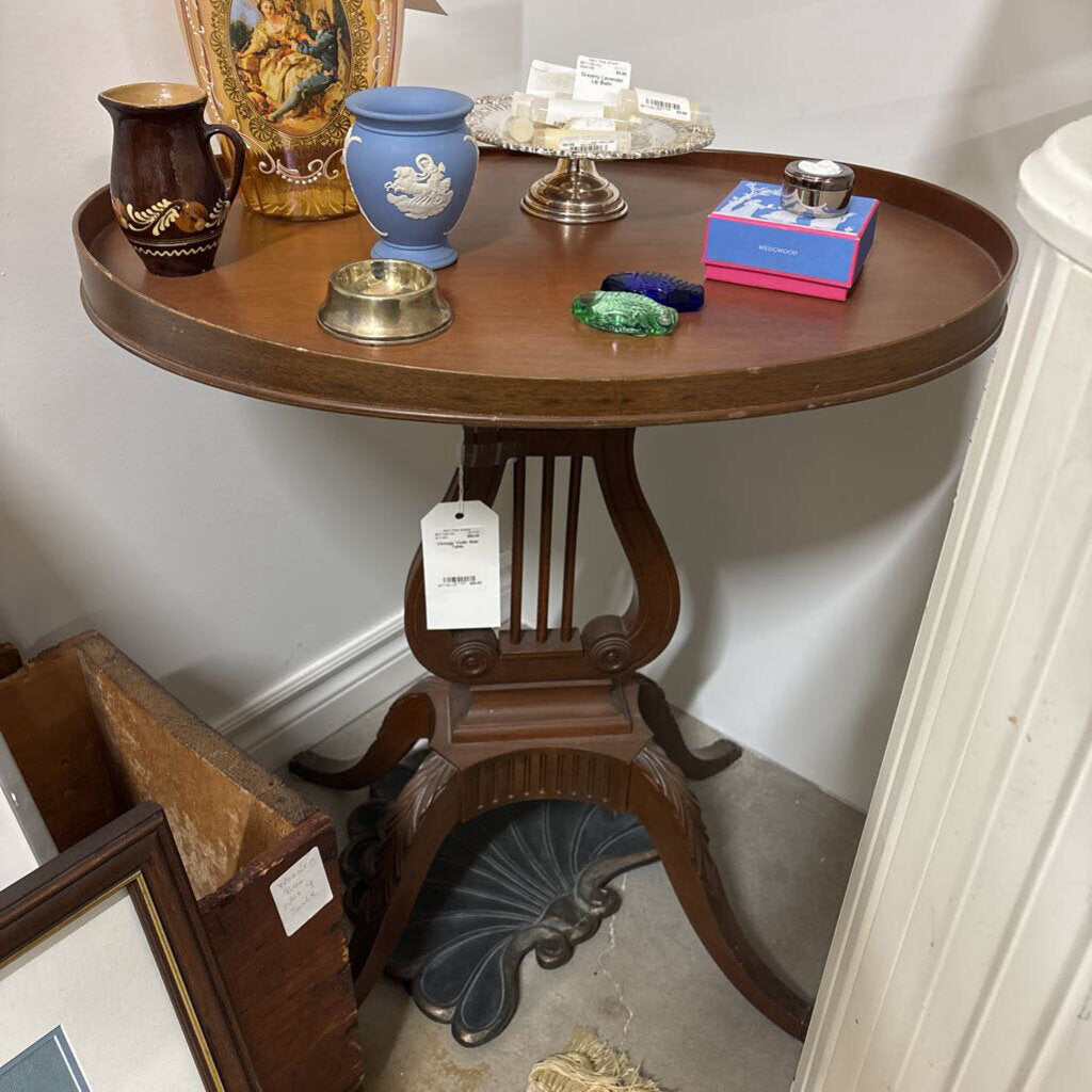 Vintage Violin Side Table