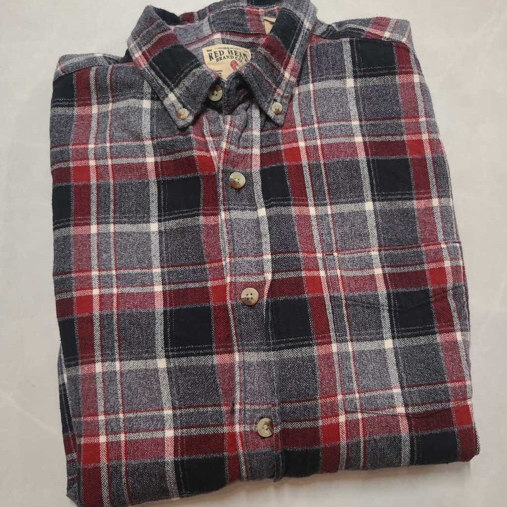 MENS FLANNEL PLAID SHIRT
