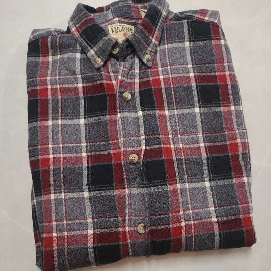 MENS FLANNEL PLAID SHIRT