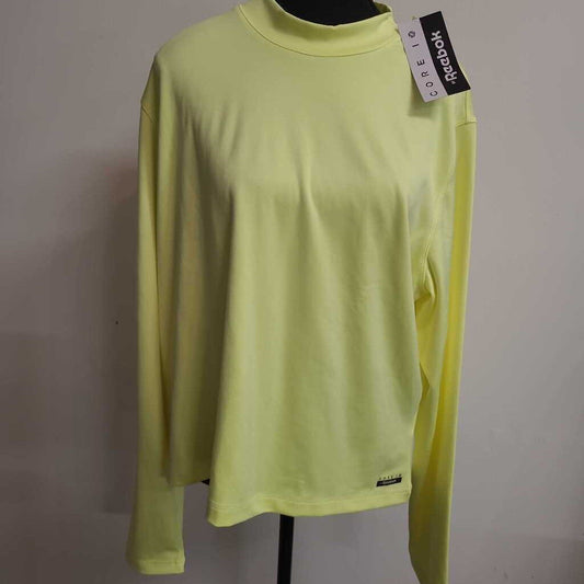 REEBOK NEON YELLOW PULLOVER