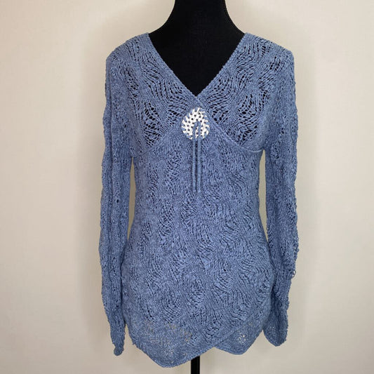 PARKHURST - BLUE L/S TOP