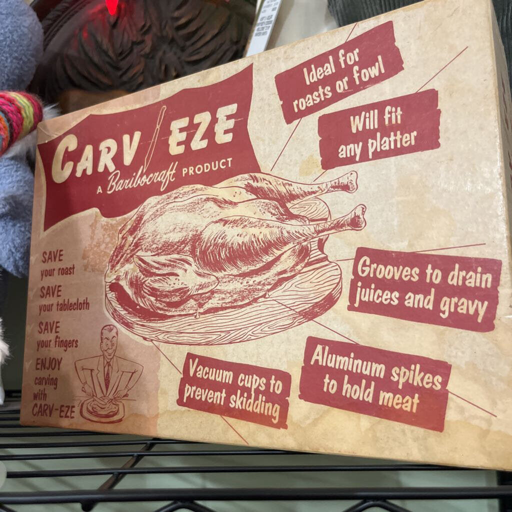 Vintage Baribocraft Turkey Carving Board