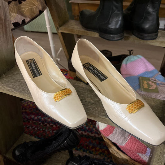 Vintage Women's Roberto Capucci Block Heel Shos