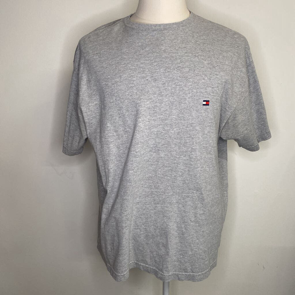 TOMMY HILFIGER - GREY S/S SHIRT