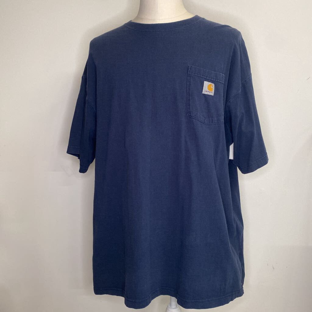 CARHARTT - NAVY S/S SHIRT