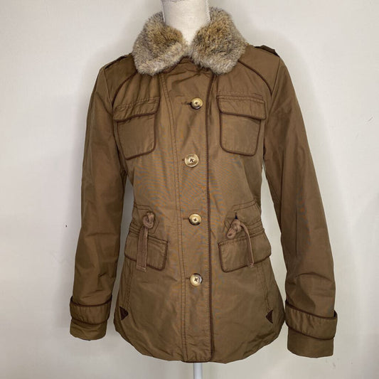 TOMMY HILFIGER - BROWN NYLON JACKET