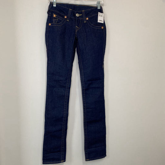 TRUE RELIGION - "BILLY" DARK WASH JEANS