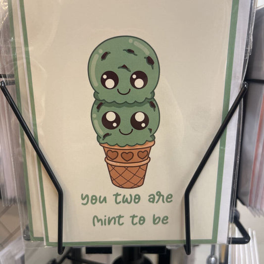 YOU TWO ARE MINT TO BE CARD