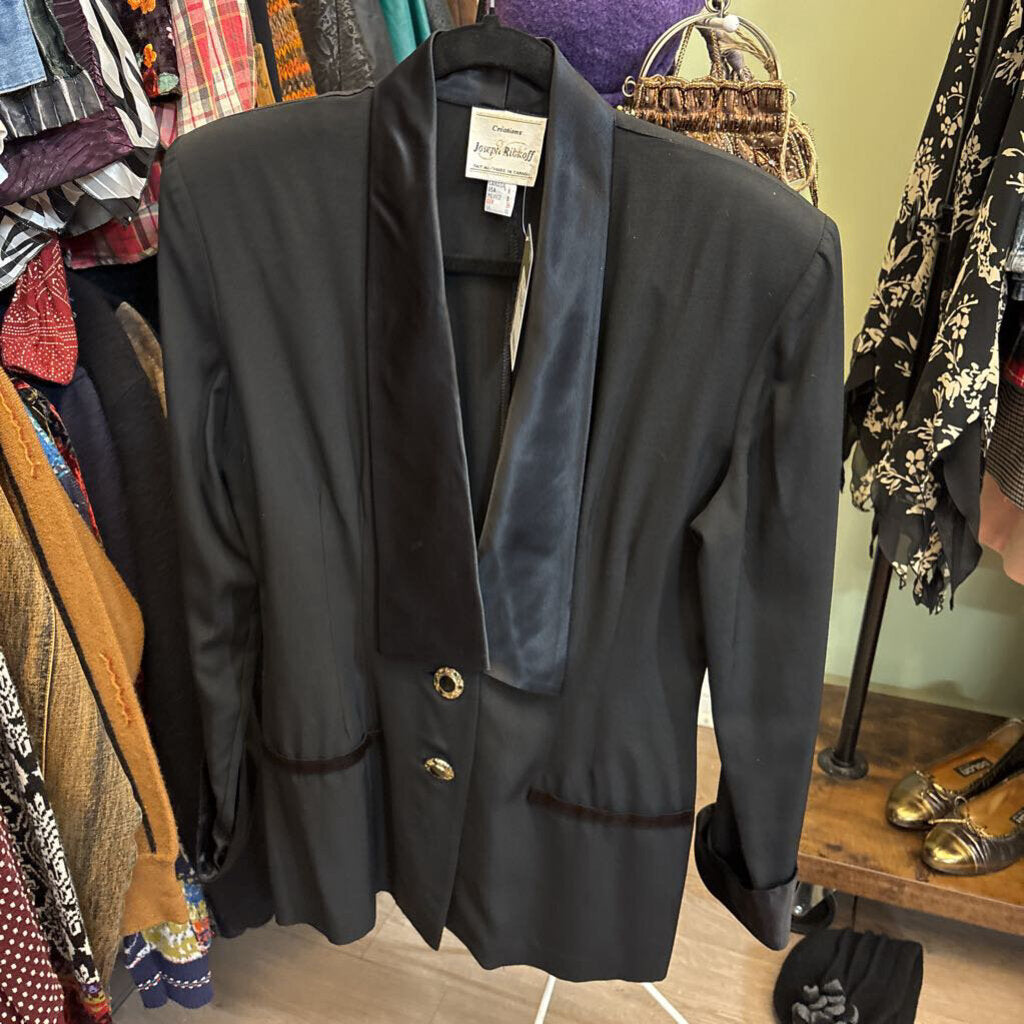 JOSEPH RIBKOFF CREATIONS - TUXEDO BLAZER