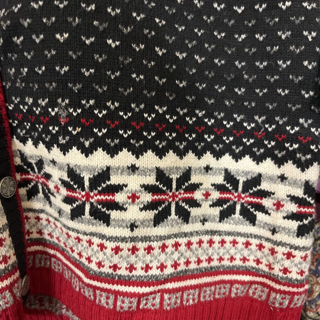 NORTHERN REFLECTIONS - BUTTON DOWN FAIR ISLE VEST