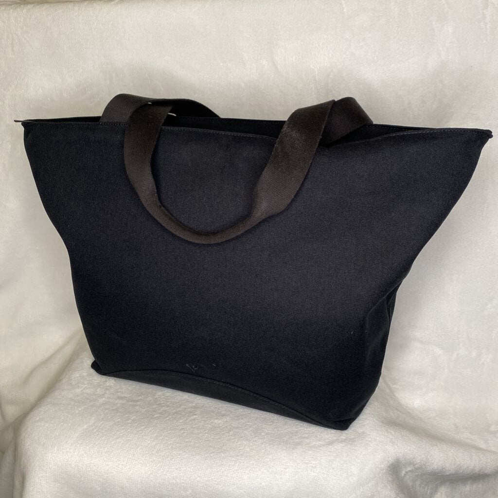 VESSI - BLACK WATERPROOF TOTE BAG