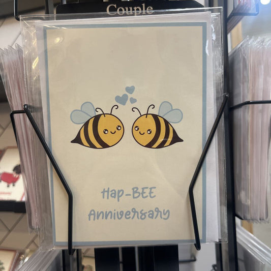 HAP-BEE ANNIVERSARY CARD