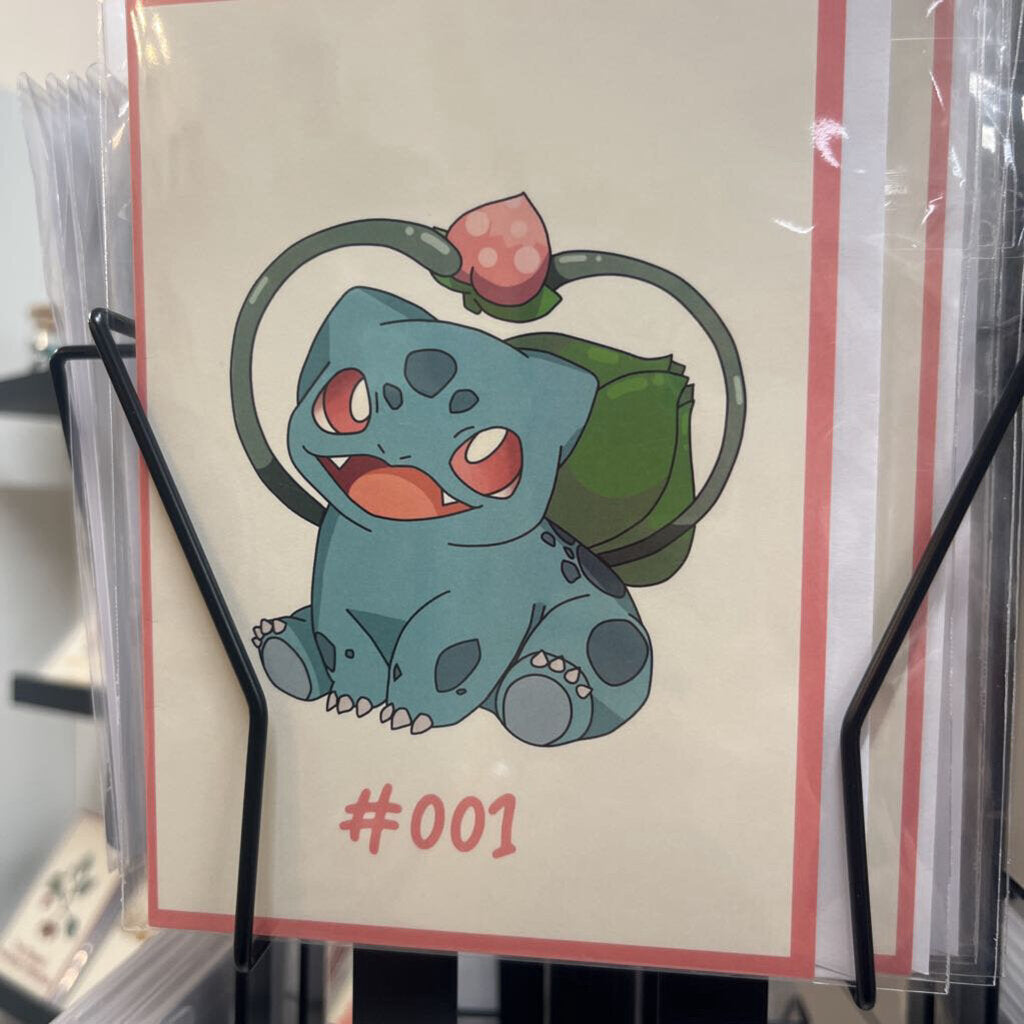 #001 BULBASAUR CARD