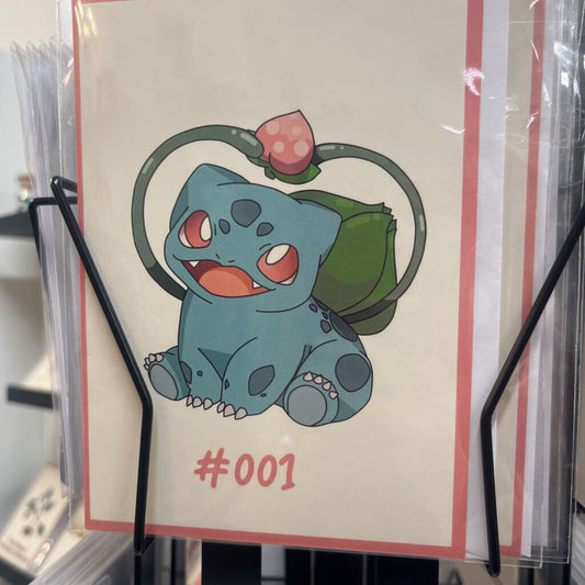 #001 BULBASAUR CARD