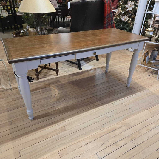 NEWLY REFINISHED DESK - WHITE