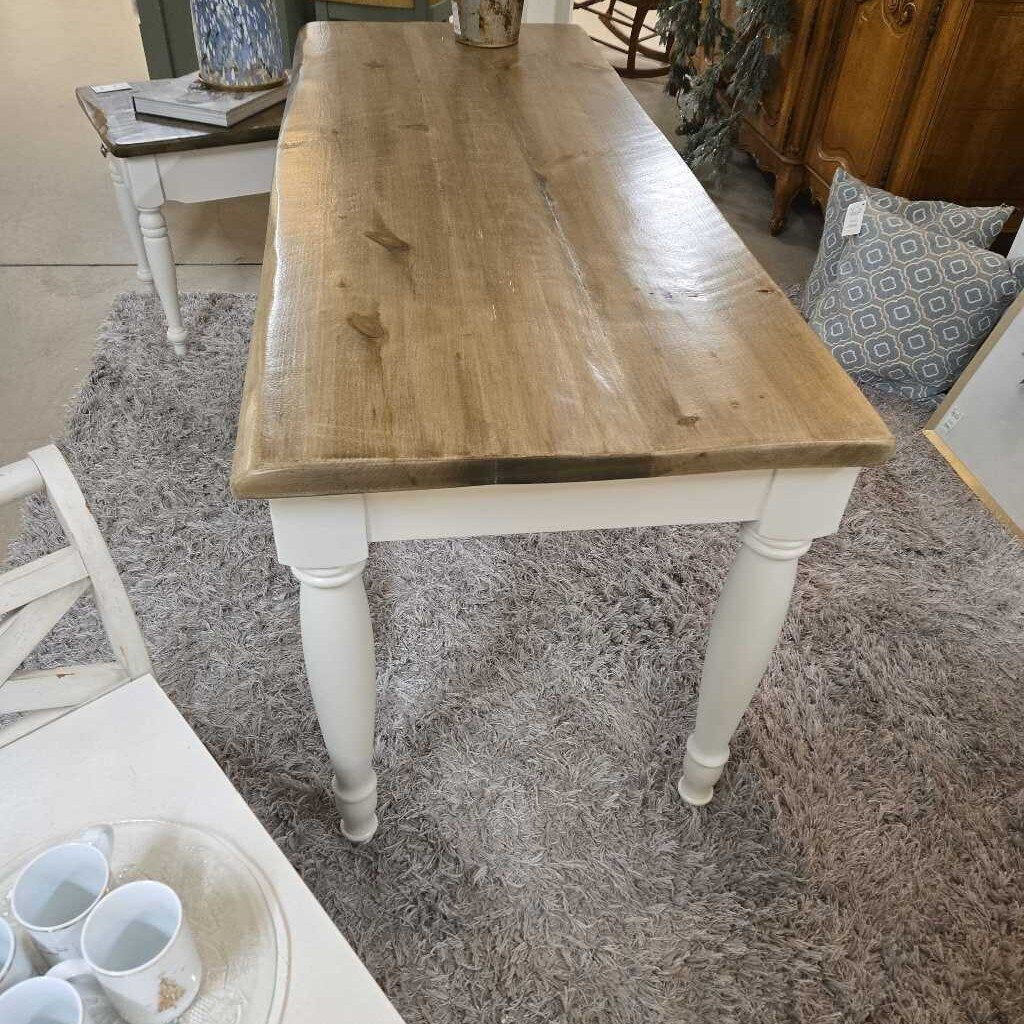 NEWLY REFINISHED DESK - WHITE