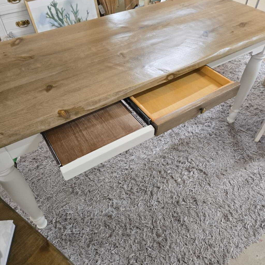 NEWLY REFINISHED DESK - WHITE