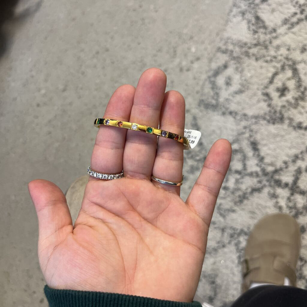 MULTI DIAMOND BANGLE