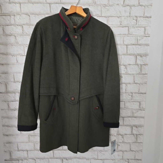 Wool/Alpaca Green Jacket Alpaka Loden