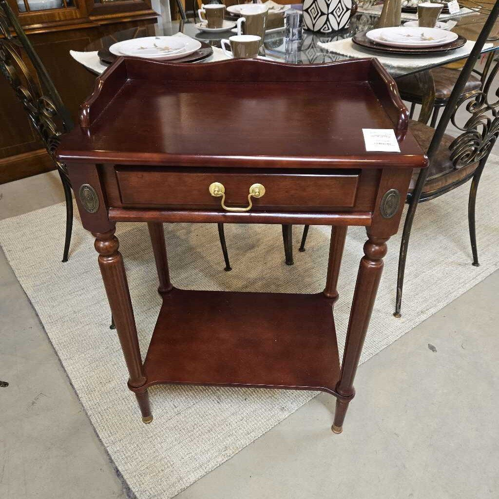 MAHOGANY PHONE TABLE