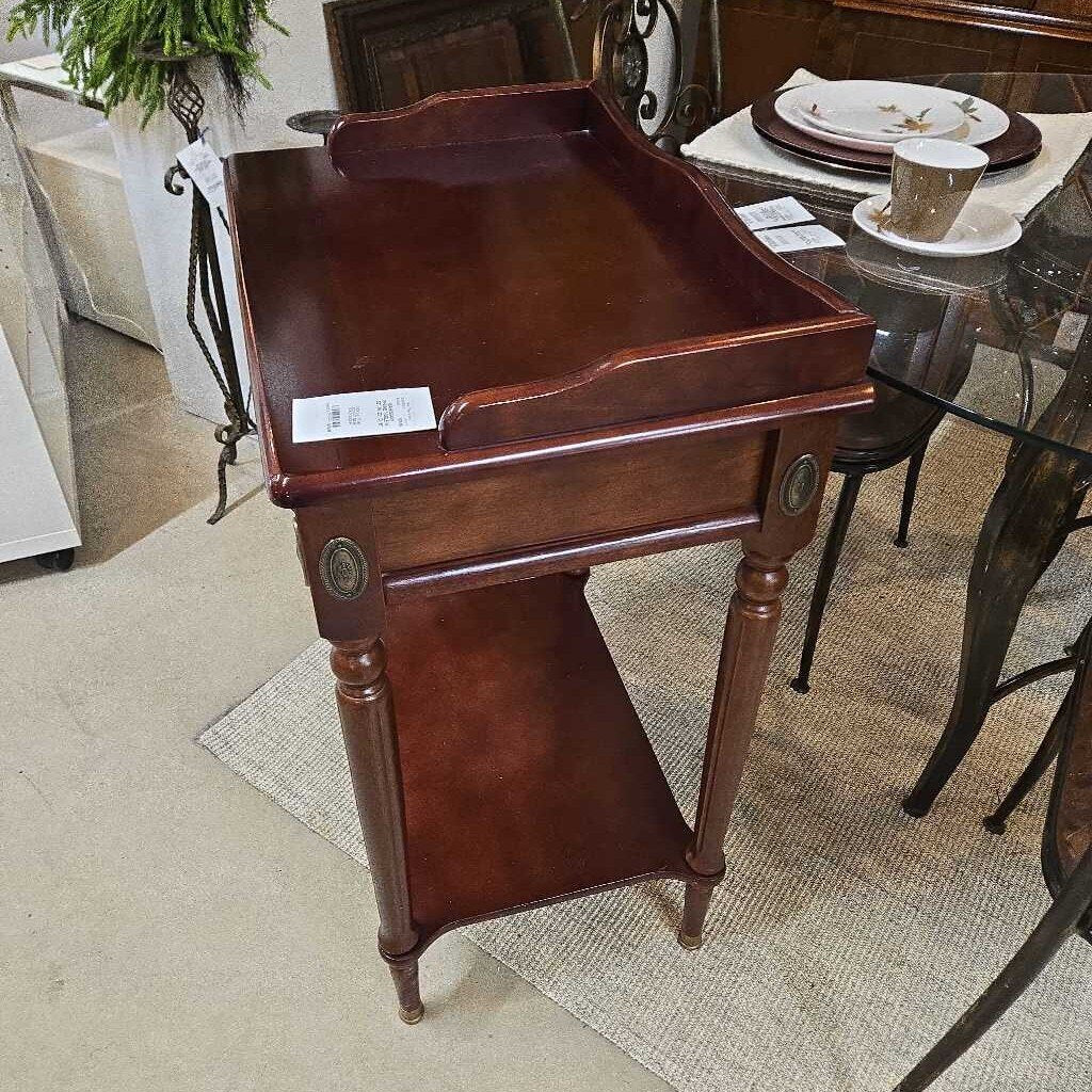 MAHOGANY PHONE TABLE