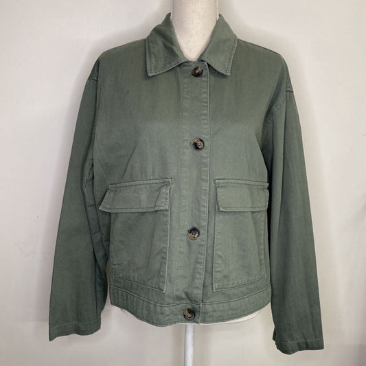 GAP - SAGE GREEN CARGO COAT