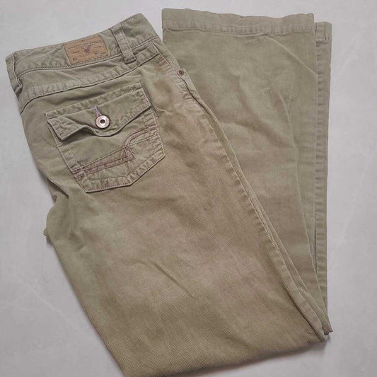 BEIGE CORDOROY PANTS