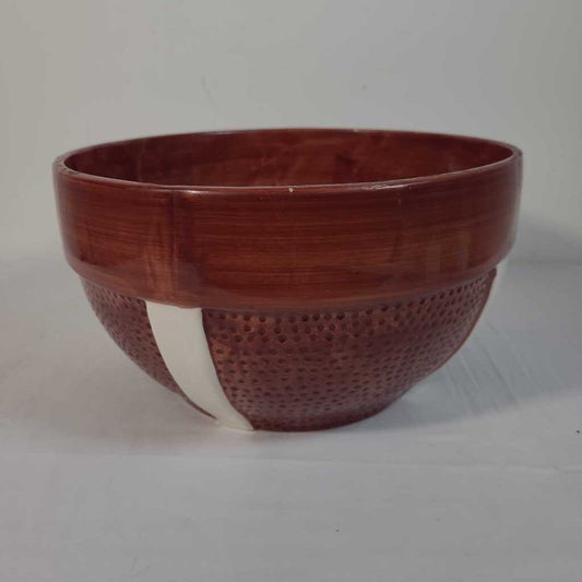 BROWN CERAMIC BOWL