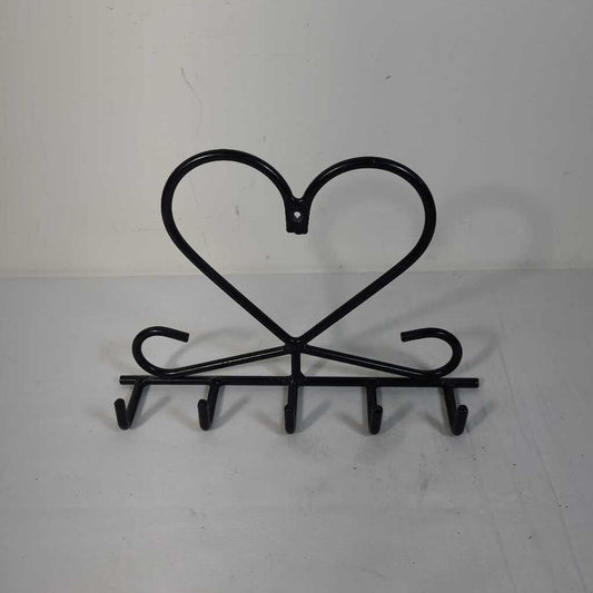 BLACK IRON HEART COAT HOOK