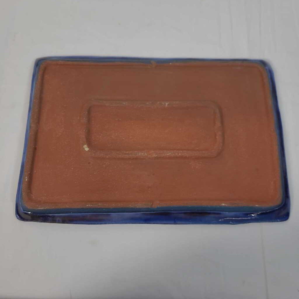 CERAMIC P-LATE W/ PALM TREES & SUN