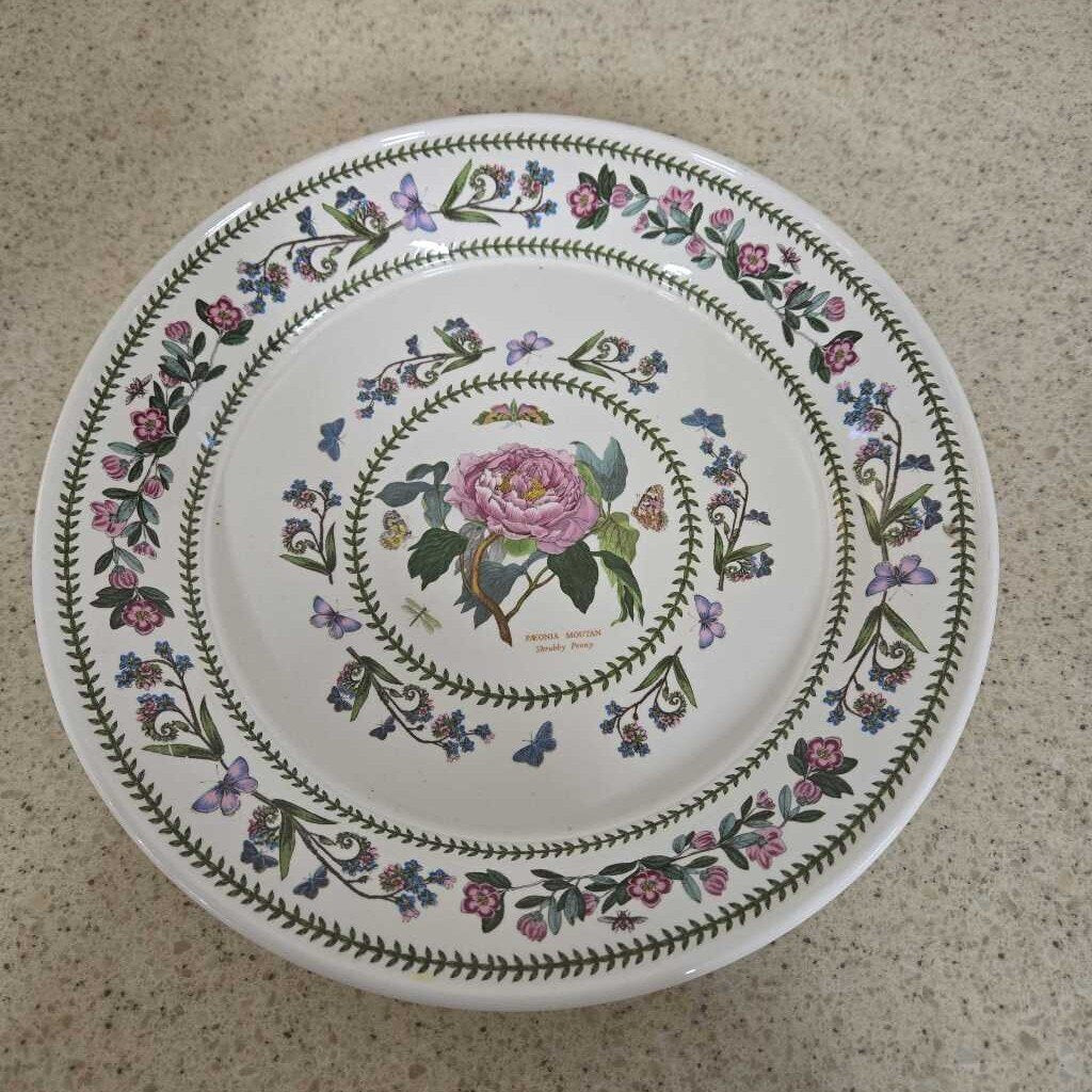 12" PORTMEIRION BOTANIC GARDEN PLATE