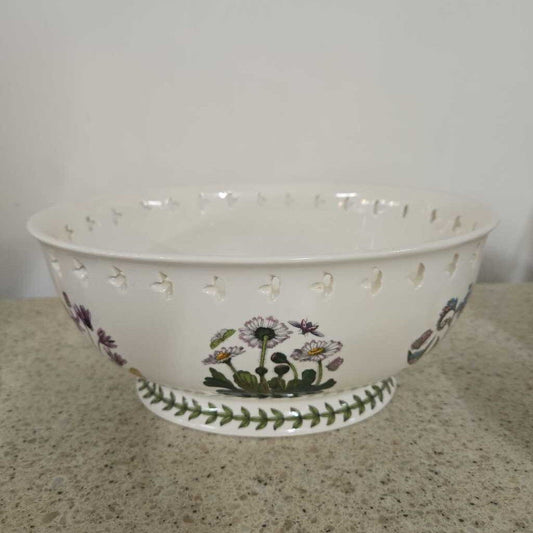 9.5" PORTMEIRION BOTANIC GARDEN OVAL BOWL