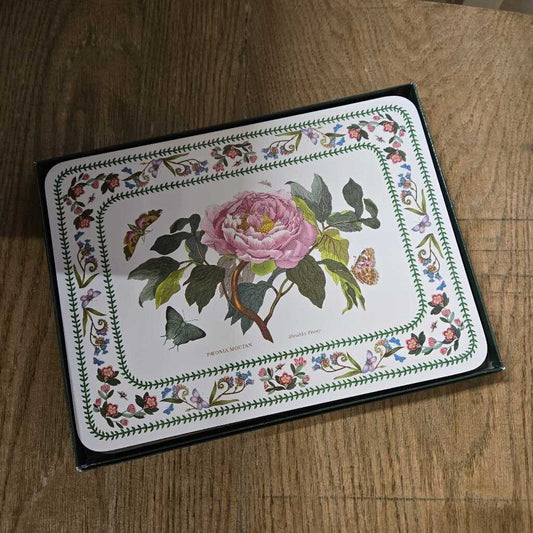 S/6 PORTMEIRION BOTANIC GARDEN PLACEMATS - NIB