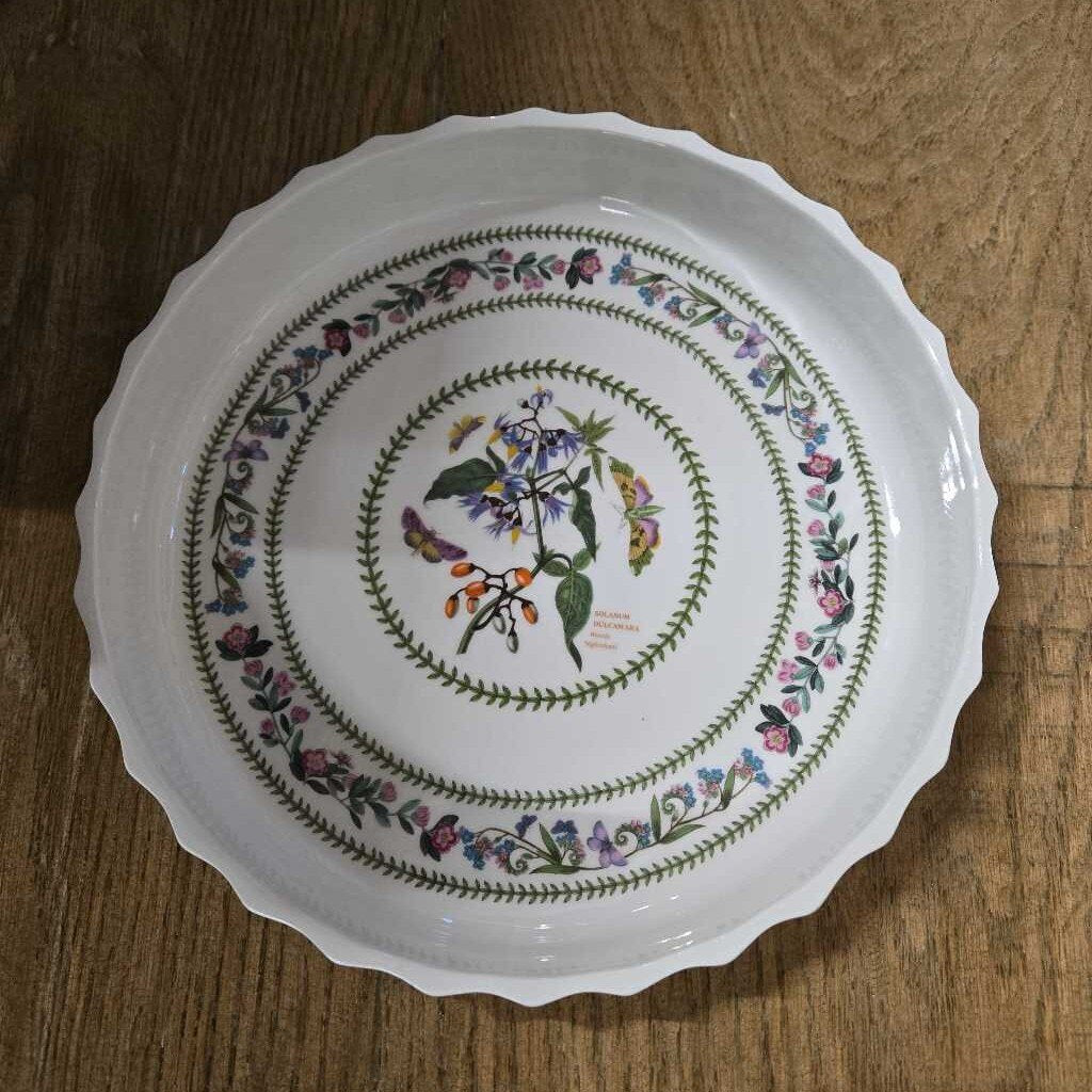 PORTMEIRION BOTANIC GARDEN QUICHE DISH